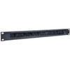 Intellinet 19" Cable Entry Panel 1U With Brush Insert Black Cable Panel 1U Rack 712767