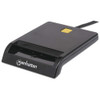 Manhattan Usb-A Contact Smart Card Reader 12 Mbps Friction Type Compatible Exter 102049