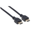 Manhattan Hdmi 4K@60Hz Cable With Ethernet Cl3 Rated 1M Suitable for In-Wall Use 353922
