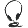 Manhattan Stereo On-Ear Headphones 3.5Mm Adjustable Split Headband Foam Earpads 177481