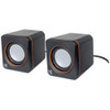 Manhattan 2600 Series Speaker System Small Size Big Sound Two Speakers Stereo Us 161435