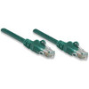 Intellinet Network Patch Cable Cat5E 0.5M Green Cca U/Utp Pvc Rj45 Gold Plated C 318167