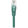 Intellinet Network Patch Cable Cat6 1M Green Cca U/Utp Pvc Rj45 Gold Plated Cont 342476