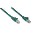 Intellinet Network Patch Cable Cat5E 2M Green Cca U/Utp Pvc Rj45 Gold Plated Con 318990