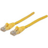 Intellinet Network Patch Cable Cat6 3M Yellow Cca U/Utp Pvc Rj45 Gold Plated Con 342377