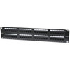 Intellinet Patch Panel Cat5E Utp 48-Port 2U Black 48 X Rj-45 2U High 19" Wide Ra 513579