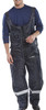 Beeswift Coldstar Freezer Bib Trousers Navy Blue Size XXL CCFBTNXXL