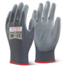 Beeswift Pu Coated Gloves Grey Size XL PUGGYXL