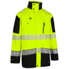 Beeswift Deltic Hi-Vis Two-Tone Ripstop Breathable Waterproof Jacket Yellow M BSDJTTSYNM