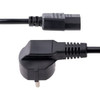 Startech 1M 3Ft Computer Power Cord 18Awg Eu Scho To C13 Power Cord 10A 250V B 713E-1M-POWER-CORD