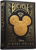 Bicycle Disney Black and Gold Mickey Mouse Playing Cards 10040300