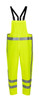 Hydrosoft Vechta Hi-Vis Waterproof Bib & Brace Saturn Yellow Size L HYD014053SYL