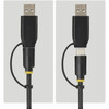 Startech Usb-C/Usb-A To M.2 Nvme And 2.5In/3.5In Sata Adapter 10Gbps Tool-Free E USB31CSAT3M2E