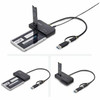 Startech Usb-C/Usb-A To M.2 Nvme And 2.5In/3.5In Sata Adapter 10Gbps Tool-Free E USB31CSAT3M2E