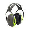 3M Peltor X4 Headband Ear Defenders Green X4A