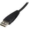 Startech 10 Ft 2-In-1 Universal Usb Kvm Cable Video / Usb Cable Hd-15 4 Pin Usb SVUSB2N1_10