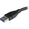 Startech 6In Black Usb 3.0 5Gbps Extension Adapter Cable A To A M/F Extend The R USB3EXT6INBK