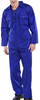 Beeswift Regular Boilersuit Royal Blue Size 38 RPCBSR38
