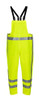 Hydrosoft Vechta Hi-Vis Waterproof Bib & Brace Saturn Yellow Size M HYD014053SYM