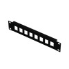 Lanview LKS675BL 1U 10" Patch Panel for Keystone 8-Port LKS675BL