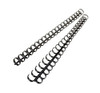 GBC 387357E 16mm Black Clickbind Rings 387357E
