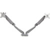 Startech Desk Mount Dual Monitor Arm With Usb & 3.5Mm Audio Desk Clamp Ergonomic ARMSLIMDUOS