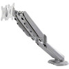 Startech Desk Mount Dual Monitor Arm With Usb & 3.5Mm Audio Desk Clamp Ergonomic ARMSLIMDUOS
