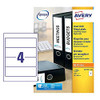 Avery L7171-100 Filing Labels 100 sheets - 4 Labels per Sheet AVERYL7171-100