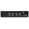 Startech 4 Port Displayport Kvm Switch 4K 60Hz Single Display Uhd Dp 1.2 Usb Kvm SV431DPUA2