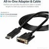Startech 10Ft 3M Displayport To Dvi Cable Displayport To Dvi-D Adapter/Converter DP2DVIMM10