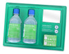 Click Medical Eyewash Station With 2X500ml Bottles Green CM0720