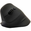V7 MW400L Left Hand 2.4Ghz Vertical Ergonomic Mouse Black Wireless Connectivity MW400L