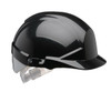 Centurion Reflex Safety Slip Ratchet Helmet With Silver Rear Black CNS12KSA