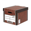 Bankers Box Premium Tall Box Woodgrain Pack of 10 7260501