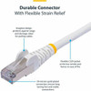 Startech 50 Cm Category 8 Network Cable 1 Cable for Network Device Switch Access NLWH-50C-CAT8-PATCH