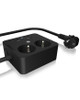 ICY BOX IB-MPS2220B-CH Power Extension 1.9 M 2 Ac IB-MPS2220B-CH