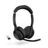 Jabra Evolve2 55 Link 380 USB-A MS Stereo Headset EVOLVE255AMSSTEREO
