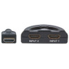 Manhattan Hdmi Switch 2-Port 1080P Connects X2 Hdmi Sources To X1 Display Manual 207416