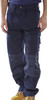 Beeswift Premium Multi Purpose Trousers Navy Blue Size 32T CPMPTN32T