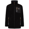 Jcb Workwear Trade Fleece Full Zip Black Size M DY2Q-M