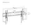Manhattan Wall Mount With Extension for Tv & Monitors Tiltable Anti Theft for Sc 461863