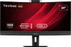 Viewsonic VG3457CV 34" Class Webcam Uw-Qhd Curved Screen Led Monitor 21:9 Black VG3457CV