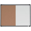 Nobo Small Magnetic Whiteboard and Cork Notice Board 585x430mm 1903784 1903784