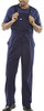 Beeswift Cotton Drill Bib And Brace Navy Blue Size 36 CDBBN36