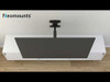 Neomounts Wall Mount for Tv Black Height Adjustable 1 DisplayS Supported 81.3 Cm WL70-550BL14