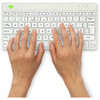 R-Go Tools Ergonomic Keyboard R-Go Compact Break Compact Keyboard With Break Sof RGOCOUKWLWH