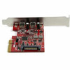 Startech 2-Port Usb 3.2 Gen 2 Pcie Card Usb-C 10Gbps Pci Express 3.0 X4 Controll PEXUSB312C3