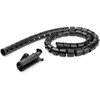 Startech 2.5M / 8.2Ft Cable Management Sleeve Spiral 45Mm/1.8" Diameter W/ Cable CMSCOILED4