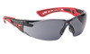 Bolle Safety Rush+ Platinum Glasses Smoke BORUSHPPSFPLUS