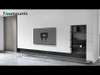 Neomounts WL40-550BL14 Tv Mount Wall 32-55" Full Motion Easy Install. Maximum We WL40-550BL14